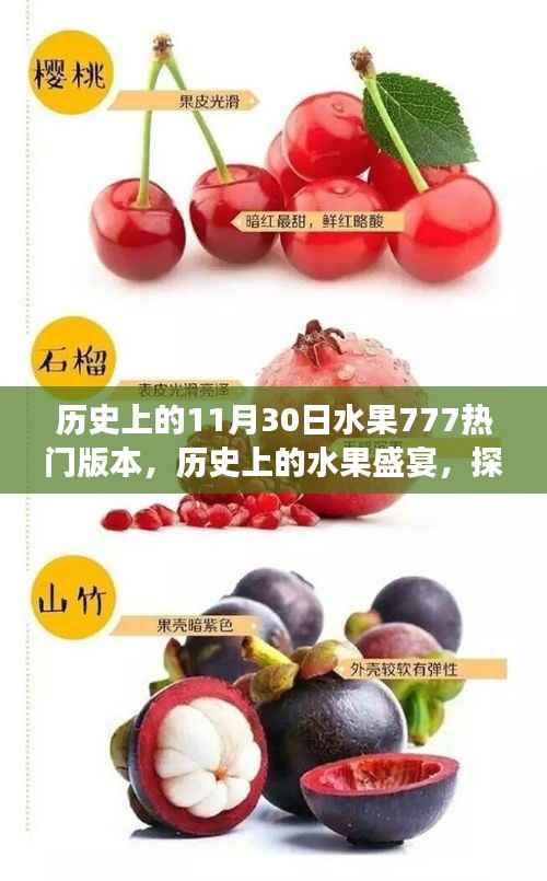 历史上的水果盛宴与探寻自然美景之旅，水果777热门版本回顾