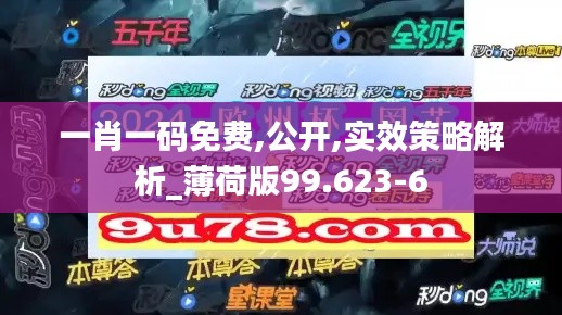 一肖一码免费,公开,实效策略解析_薄荷版99.623-6
