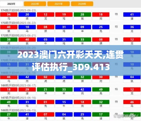 2023澳门六开彩天天,连贯评估执行_3D9.413