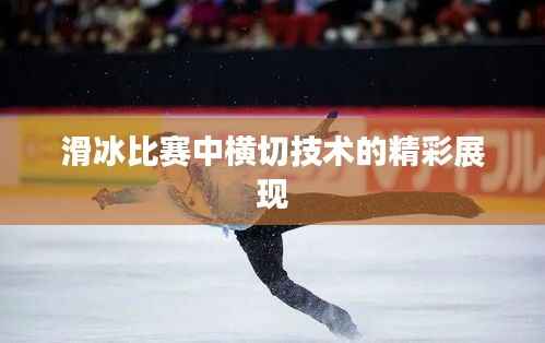 滑冰比赛中横切技术的精彩展现